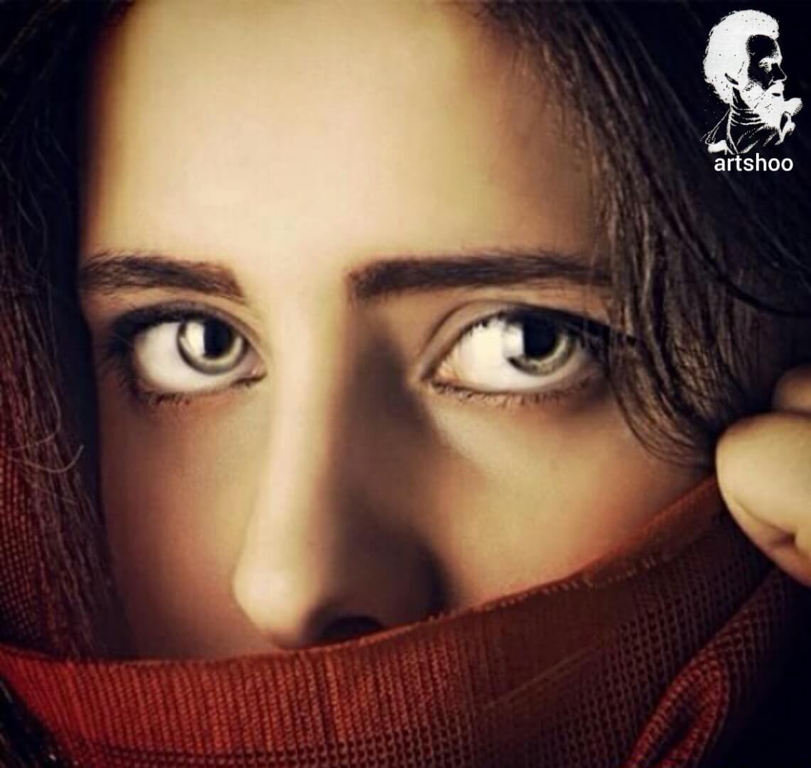 آموزش نقاشی سیاه قلم